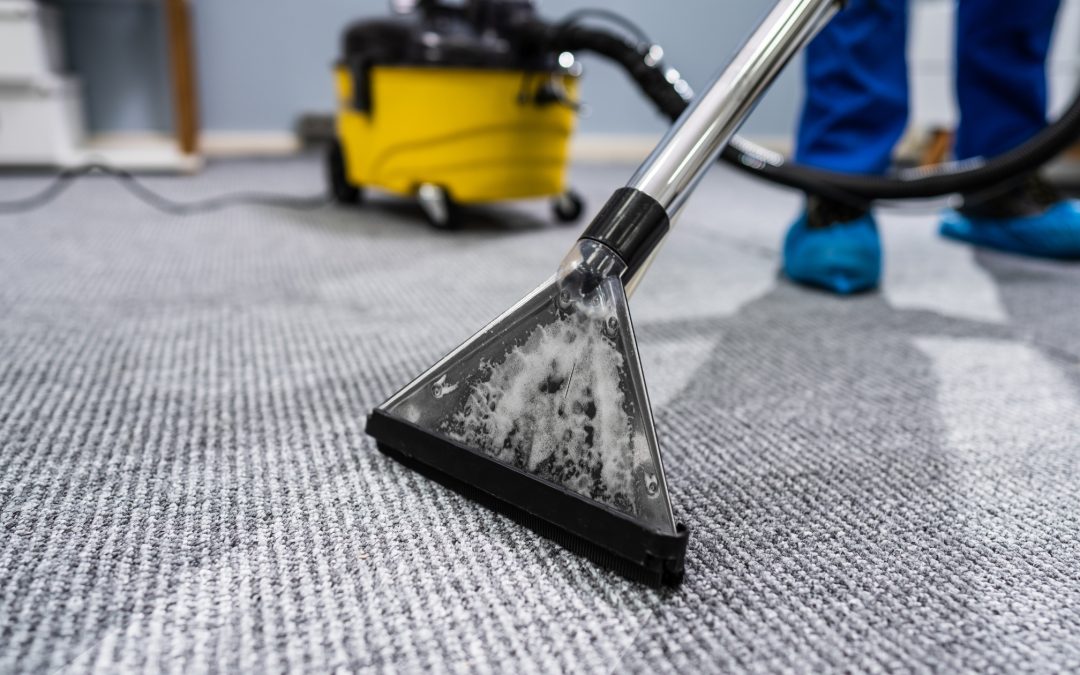 a vacuum cleaner on the floor